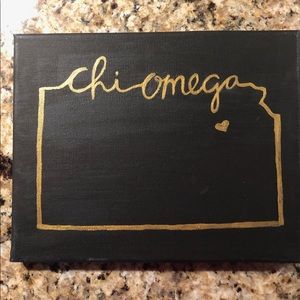 Chi Omega Canvas